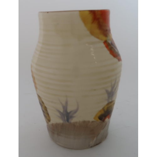 277 - A CLARICE CLIFF RHODANTHE VASE/JUG