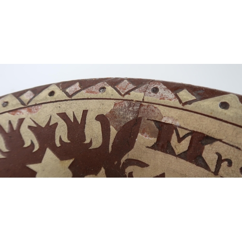 282 - A 19TH CENTURY SEATON WARE SCOTTISH POTTERY BOWL