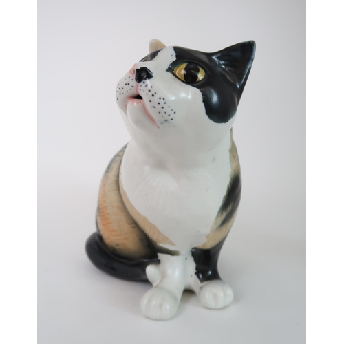 285 - MARGERY CLINTON - A POTTERY CAT