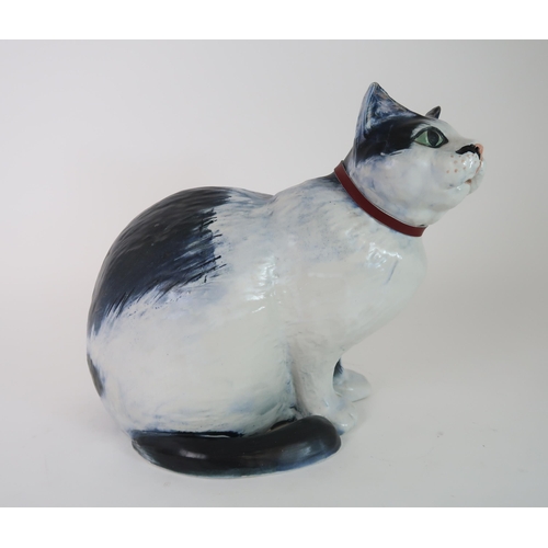 286 - MARGERY CLINTON - A POTTERY CAT