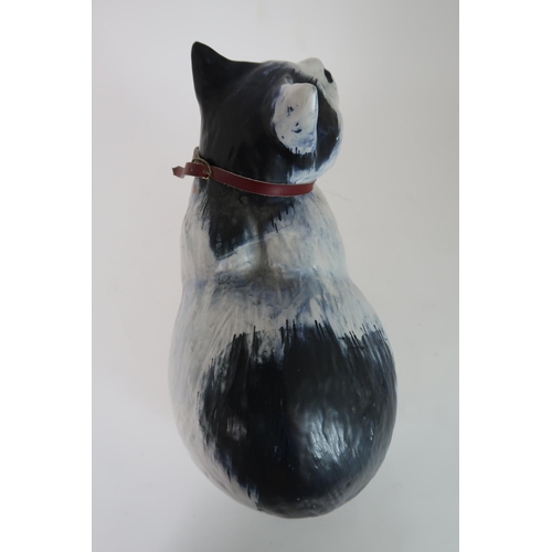 286 - MARGERY CLINTON - A POTTERY CAT