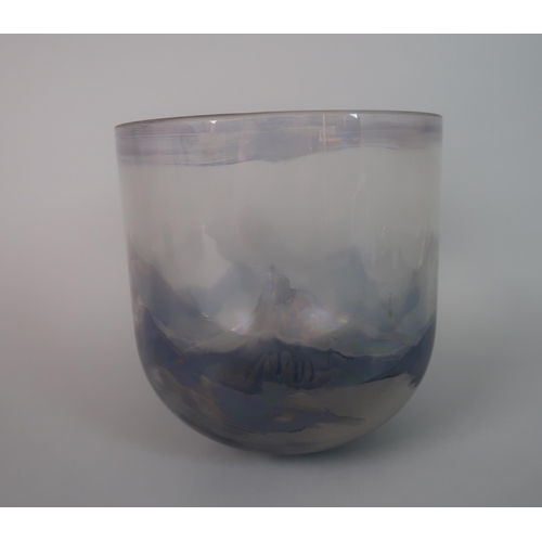 304 - A GRAHAM MUIR ART GLASS BOWL