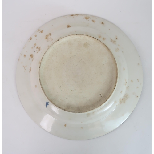 309 - A CONTINENTAL PORCELAIN PLATE