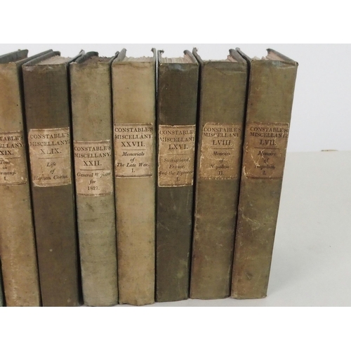 378 - CONSTABLE'S MISCELLANY OF ORIGINAL AND SELECTED PUBLICATIONS