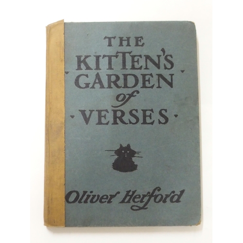 388 - THE KITTEN'S GARDEN OF VERSES BY OLIVER HERFORD