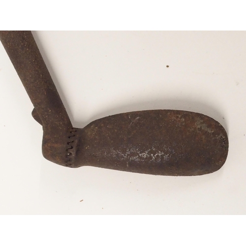 444 - A URQUHART PATENT ADJUSTABLE IRON