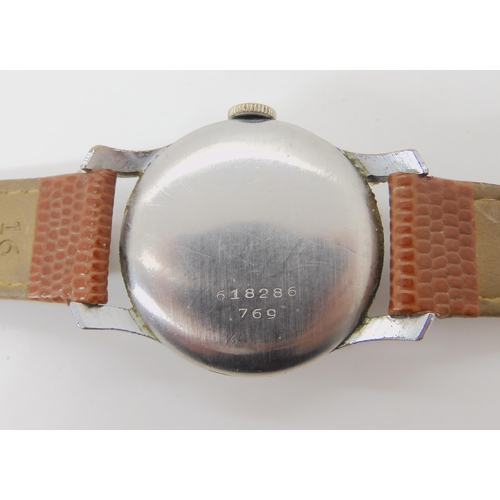 689 - A STAINLESS STEEL VINTAGE TUDOR WRISTWATCH