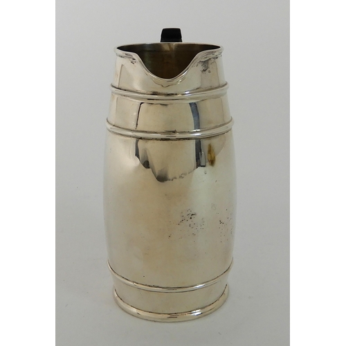 709 - A SILVER WATER JUG