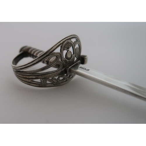 752 - A SILVER LETTER OPENER