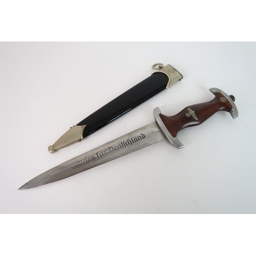 803 - A GERMAN SA DAGGER IN SCABBARD