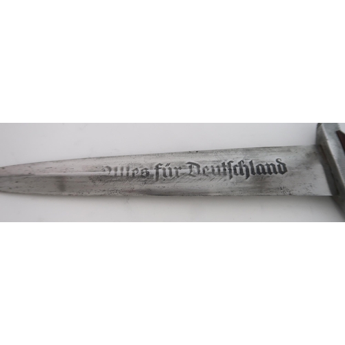 803 - A GERMAN SA DAGGER IN SCABBARD