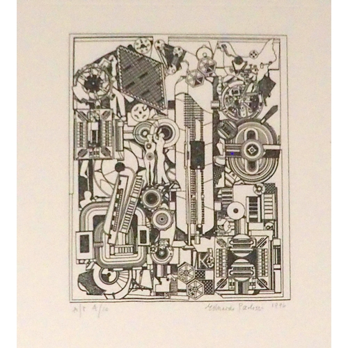 895 - SIR EDOUARDO PAOLOZZI CBE  RA  FRIAS  D LITT(HON) (SCOTTISH 1924-2005)