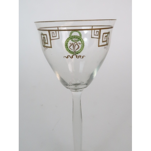 280 - A COLLECTION OF THIRTEEN THERESIENTHAL STYLE GLASSES