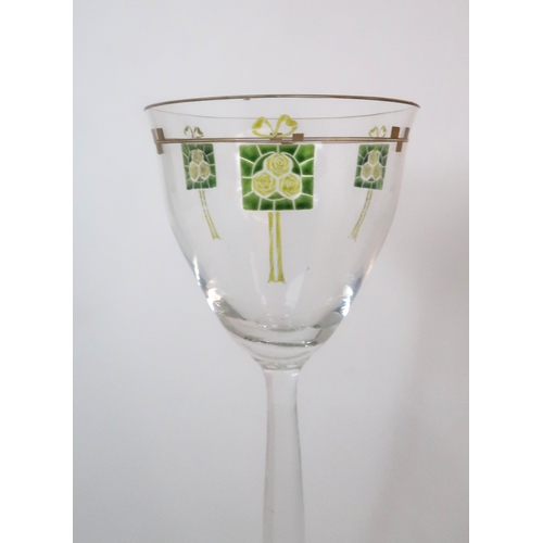 280 - A COLLECTION OF THIRTEEN THERESIENTHAL STYLE GLASSES