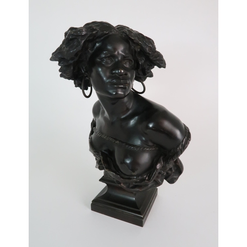 281 - AFTER JEAN-BAPTISTE CARPEAUX (FRENCH 1827-1875) - POUR QUOINAITRE ESCLAVE