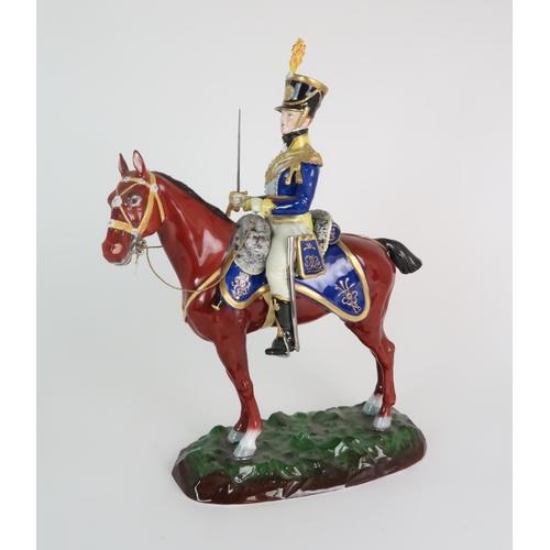 290 - A SITZENDORF 12TH LIGHT DRAGOONS REVIEW ORDER