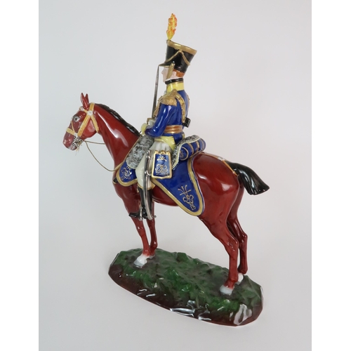 290 - A SITZENDORF 12TH LIGHT DRAGOONS REVIEW ORDER