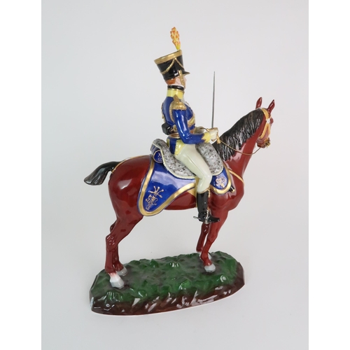 290 - A SITZENDORF 12TH LIGHT DRAGOONS REVIEW ORDER