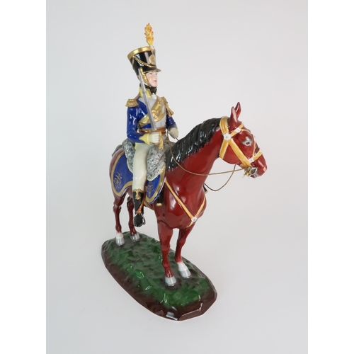 290 - A SITZENDORF 12TH LIGHT DRAGOONS REVIEW ORDER