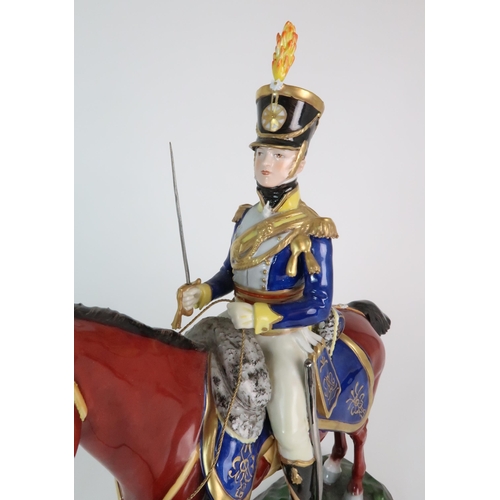 290 - A SITZENDORF 12TH LIGHT DRAGOONS REVIEW ORDER