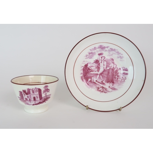 304 - A COLLECTION OF ENGLISH LUSTREWARE PORCELAIN