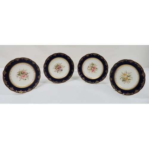 326 - A CRESCENT CHINA DESSERT SERVICE