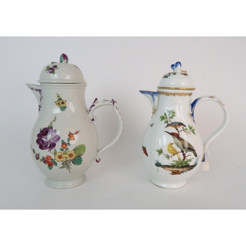 329 - A MEISSEN COFFEE POT