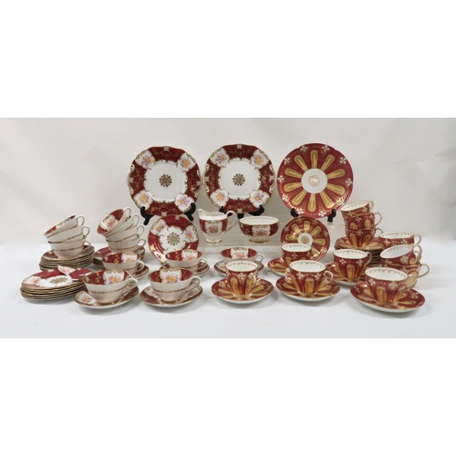 330 - A JOHN ROSE AND CO COALPORT TEASET