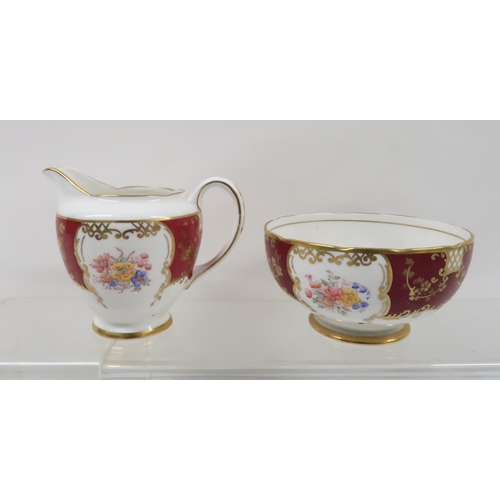 330 - A JOHN ROSE AND CO COALPORT TEASET