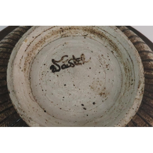 346 - WAISTEL COOPER (1921-2003) A STONEWARE FOOTED BOWL