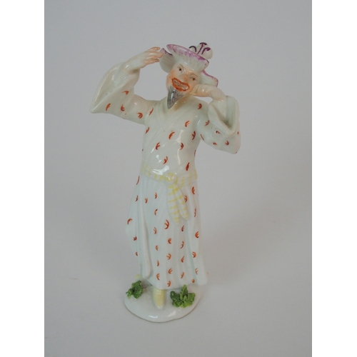 352 - A MEISSEN FIGURE OF A CHINESE MAN