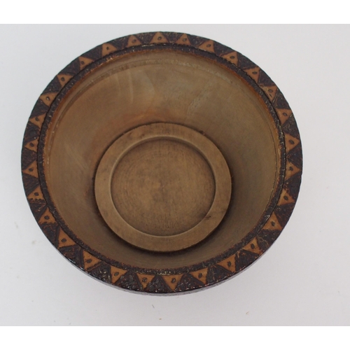 428 - A MAUCHLINE WARE CIRCULAR BOWL