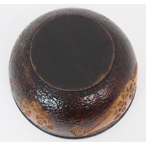 428 - A MAUCHLINE WARE CIRCULAR BOWL