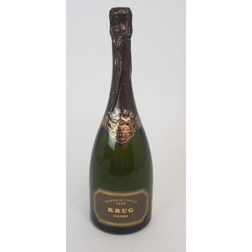 462 - A BOTTLE OF KRUG VINTAGE CHAMPAGNE  1979