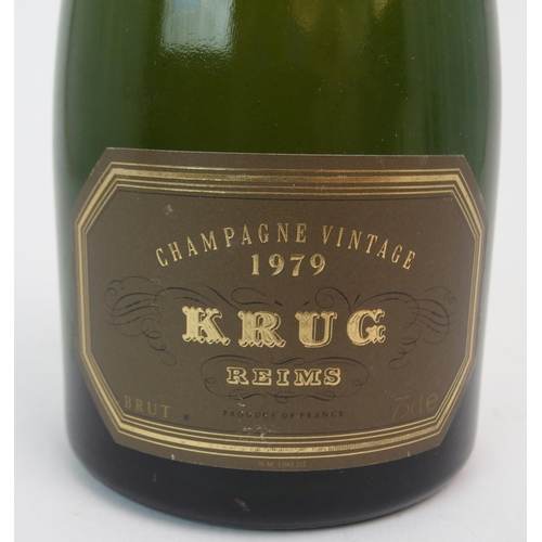 469 - A BOTTLE OF KRUG VINTAGE CHAMPAGNE  1979