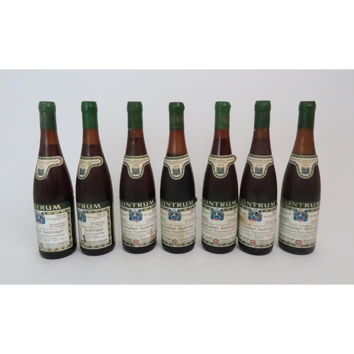 474 - SEVEN BOTTLES OF WEINGUT LOUIS GUNTRUM  OPPENHEIMER SACKTRAGER 1976