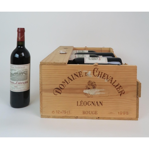 483 - ELEVEN BOTTLES OF DOMAINE DE CHEVALIER GRAN CRU  1995