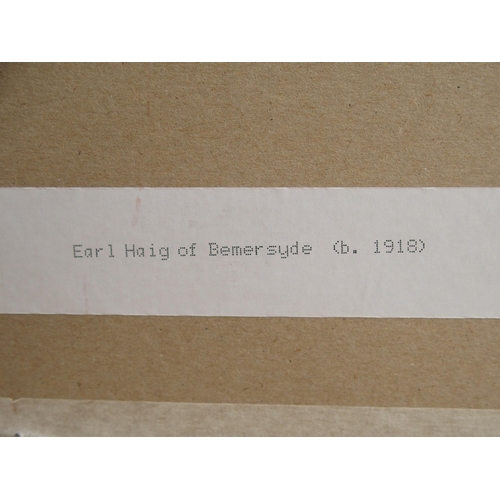 980 - *WITHDRAWN* EARL HAIG OBE  RSA (SCOTTISH 1918-2009)