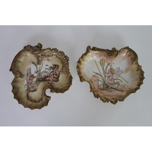 279 - LIMOGES PORCELAIN DESSERT SERVING DISHES