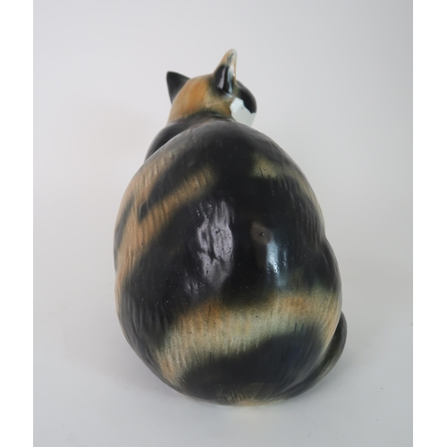 285 - MARGERY CLINTON - A POTTERY CAT