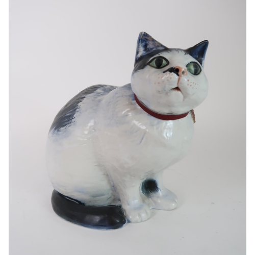 286 - MARGERY CLINTON - A POTTERY CAT