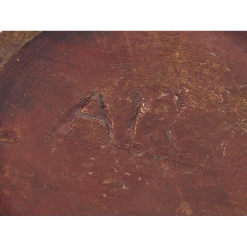 375 - AN EARLY ICELANDIC SARPUR-ASKUR WOODEN JAR AND COVER