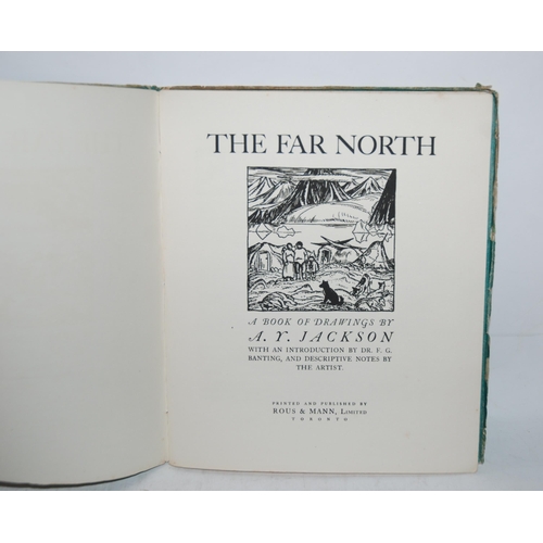 384 - THE FAR NORTH A BOOK OF DRAWINGS BY A. Y. JACKSON