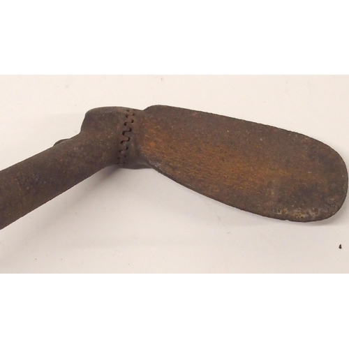 444 - A URQUHART PATENT ADJUSTABLE IRON