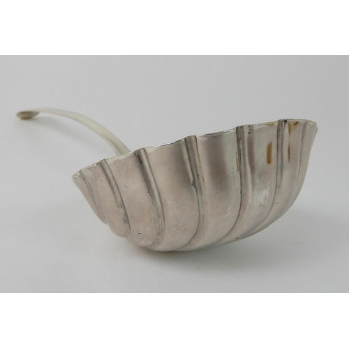 706 - A SILVER LADLE