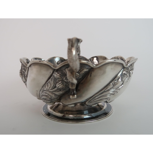 741 - A SILVER FRUIT BOWL