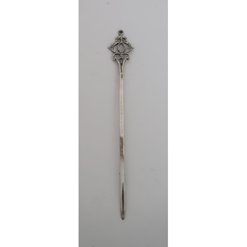 752 - A SILVER LETTER OPENER