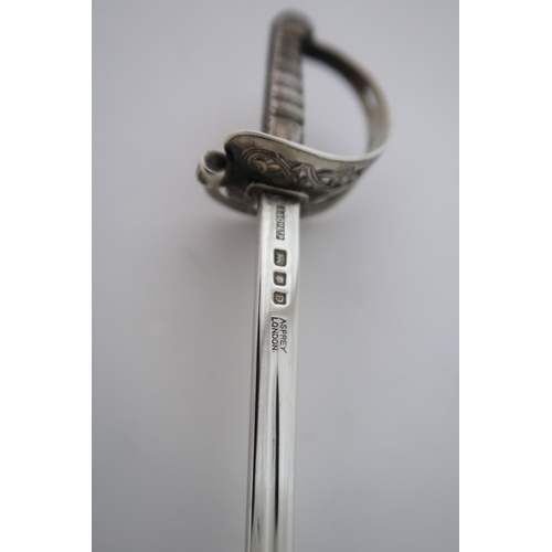 752 - A SILVER LETTER OPENER