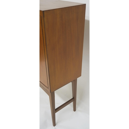 140 - A MID CENTURY TEAK COCKTAIL CABINET