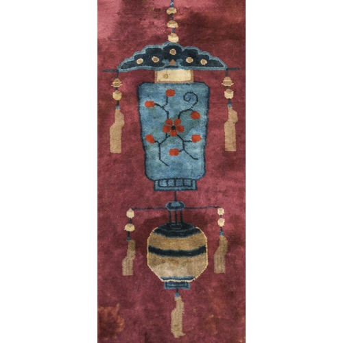 93 - A LARGE CHINESE RUG